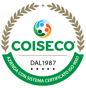 Marchio Coiseco Coccarda ISO 9001